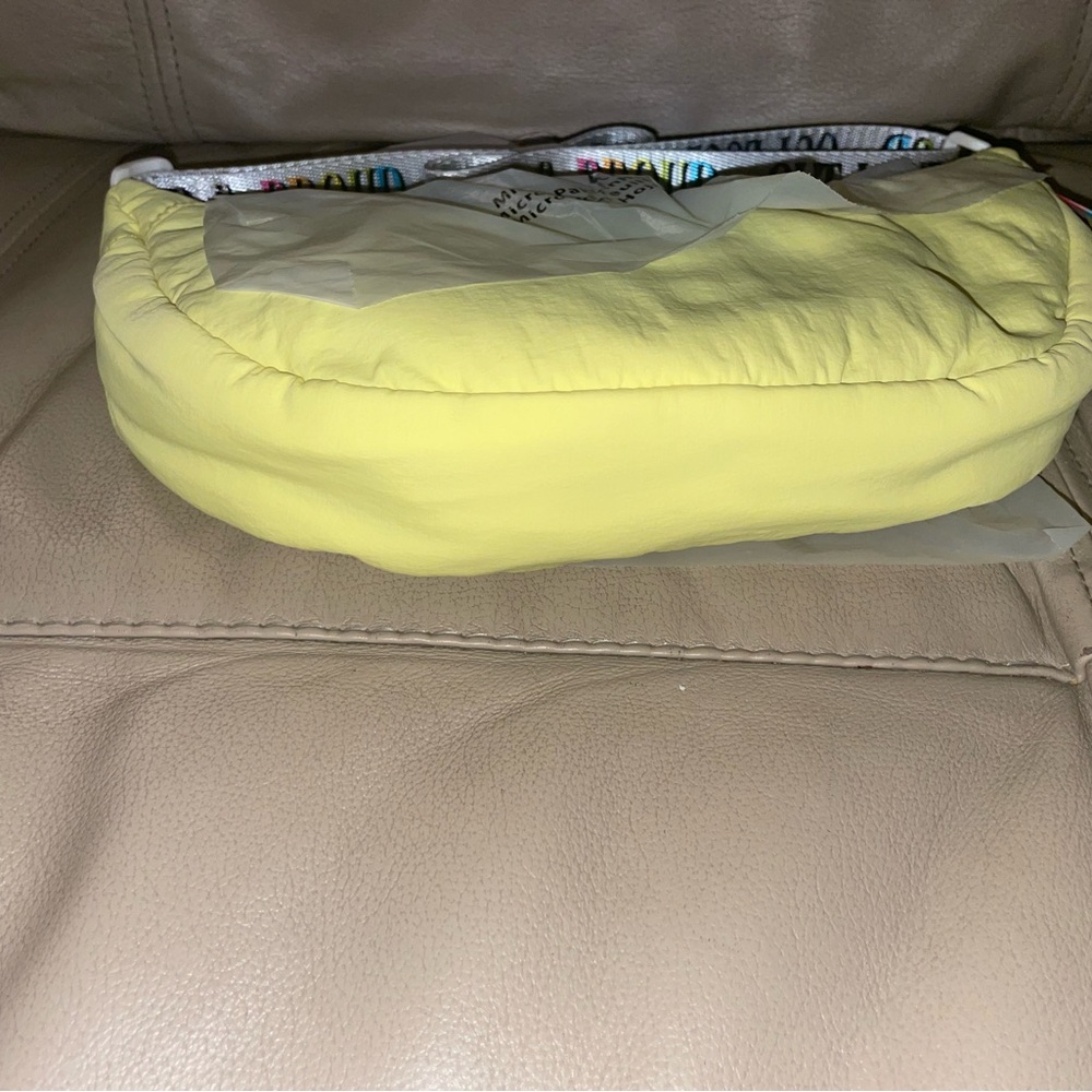 Yellow Adult Sling Bag NWT Pride Target Cute Fashion Fun Art Chic Style Carry On - Picture 3 of 7